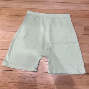 Brandy Melville Mint Green Biker Shorts